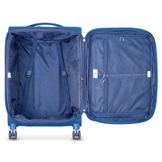 DELSEY MONTMARTRE AIR 2.0 Cabin suitcase - S expandable (55cm)-BLUE