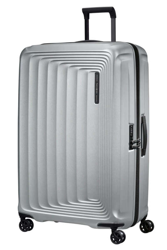 SAMSONITE NUON SPINNER 81CM EXP - MATT SILVER
