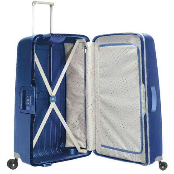 SAMSONITE S'CURE SPINNER 55CM - DARK BLUE