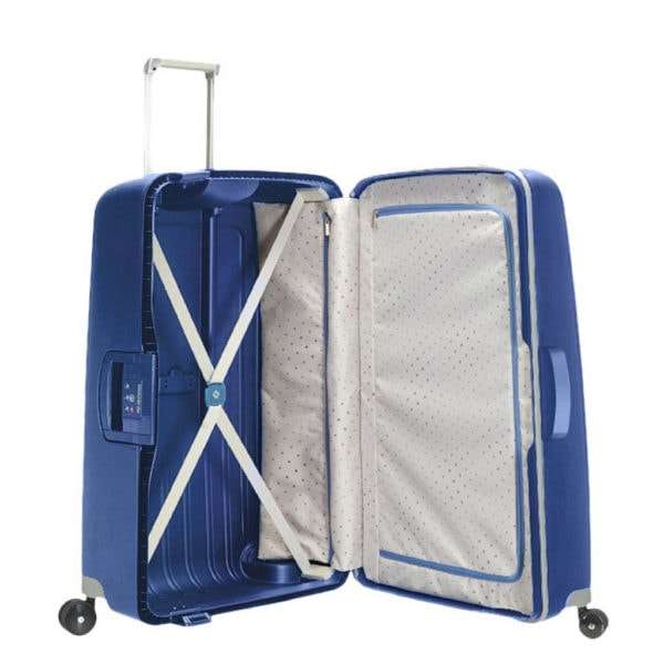 SAMSONITE S'CURE SPINNER 75CM - DARK BLUE