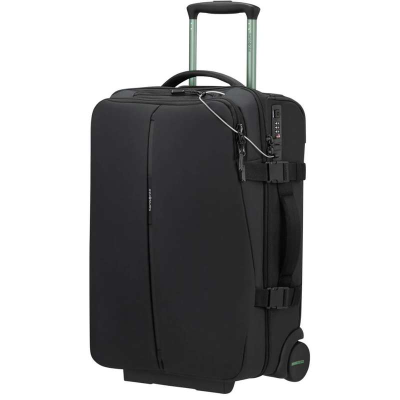 SAMSONITE SECURIPAK 2.0 DUFFLE ON WHEELS BLACK