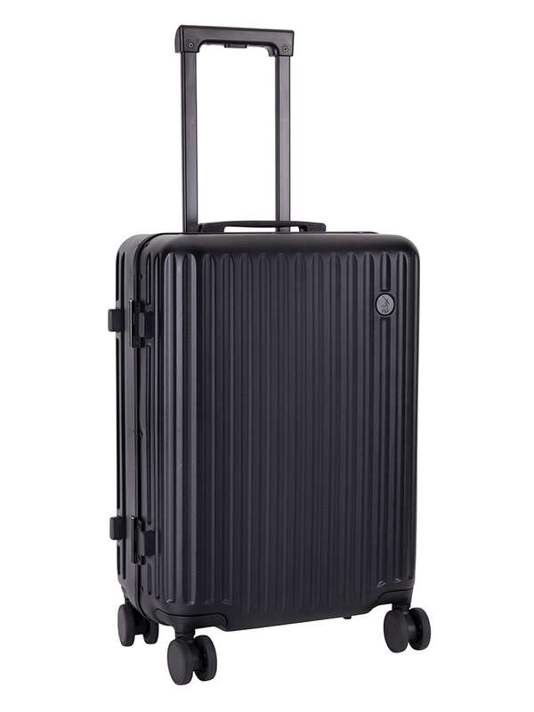 Polo Knox 4 Wheel Trolley Carry On-BLACK