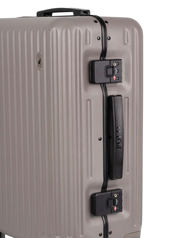 Polo Knox Medium 4 Wheel Trolley Case-DUNE