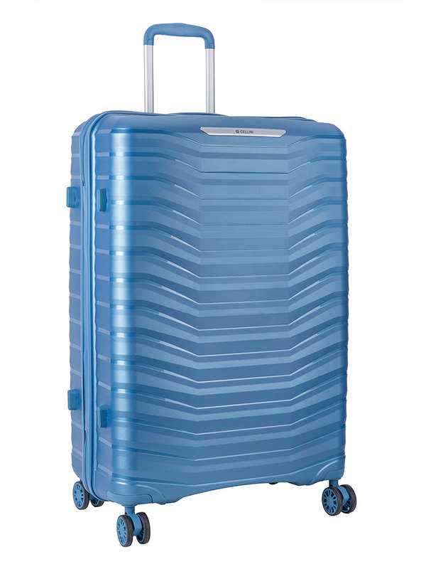 Cellini Aerotech Large 4 Wheel Trolley Case-BLUE