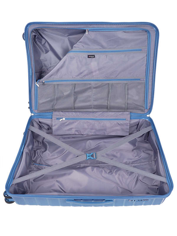 Cellini Aerotech Medium 4 Wheel Trolley Case-BLUE