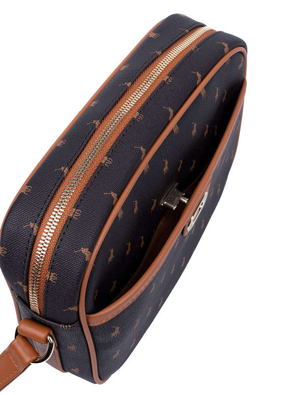 Polo Iconic Camera Bag-BROWN