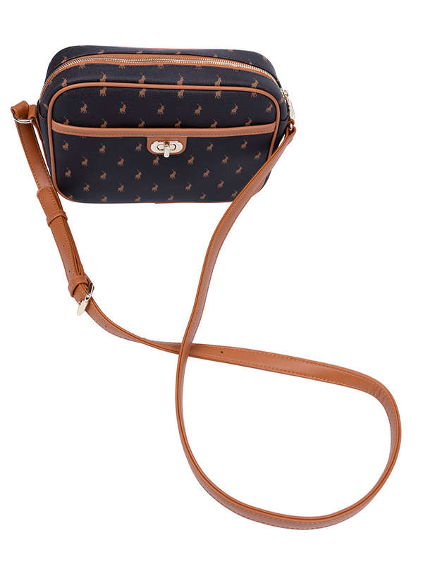 Polo Iconic Camera Bag-BROWN