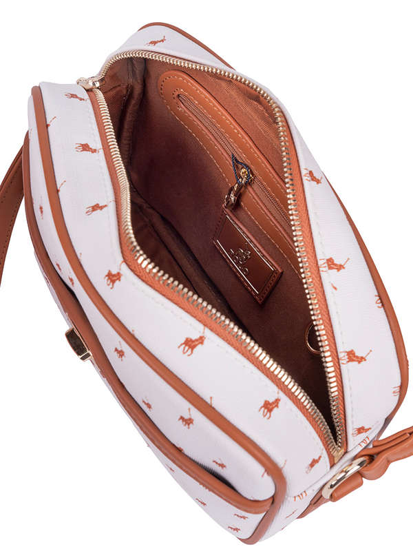 Polo Iconic Camera Bag-WHITE