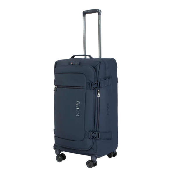Byond Xplorer Water-Resistant 4 Wheel Trolley Duffel Bag Small NAVY