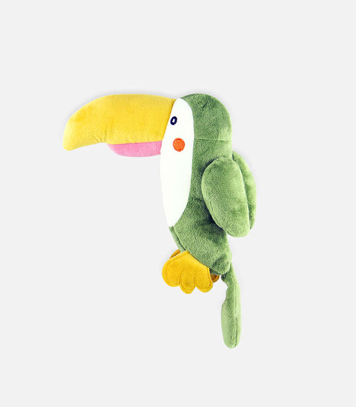 Parrot - Plush Dog Toy