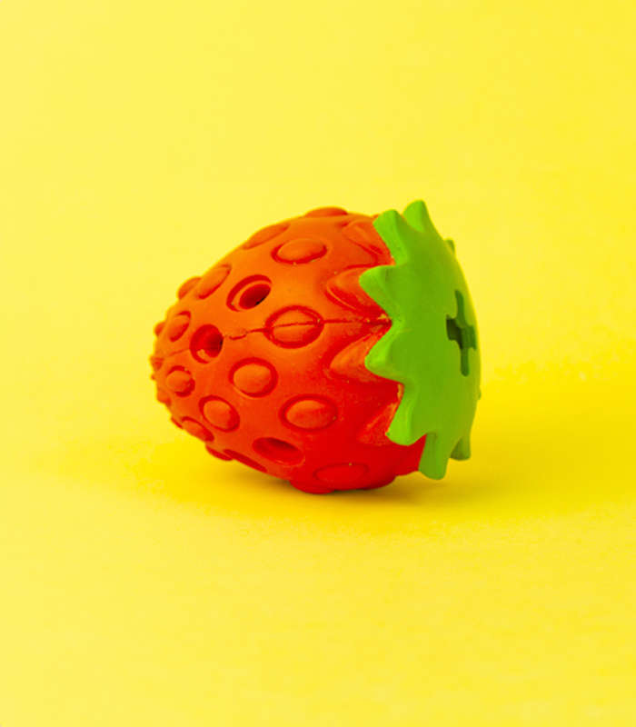 Zuberry Rubber Dog Toy | Berry-Shaped Durable Chew Toy