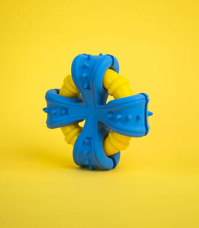 Biteblast Rubber Dog Toy | Robust Chew Toy for Strong Dogs