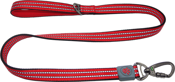 Doco Vario Dog Leash - M - 180cm - Red