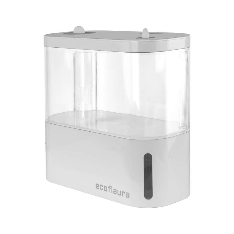 Pico EcoFlaura Fish Tank  Snow White | Modern Compact Aquarium with LED & Filtration