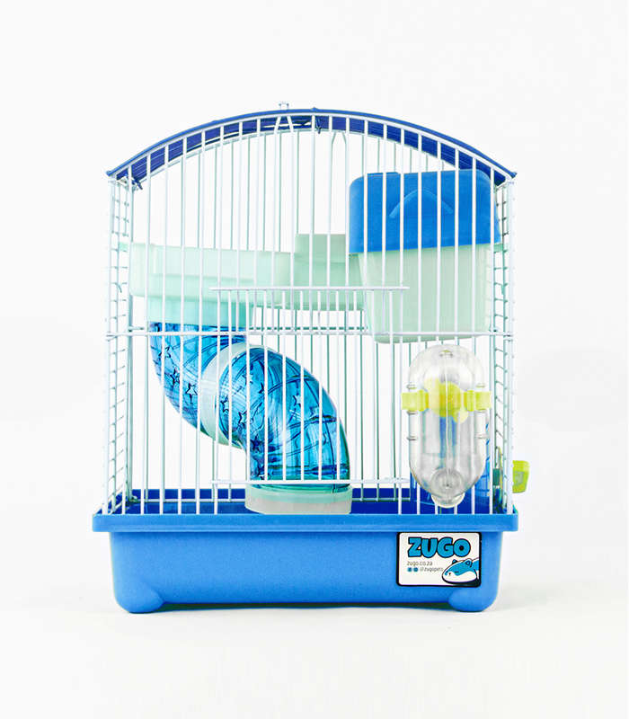 Guinea Pig Cage 1 - 22.5x17x27 - Blue