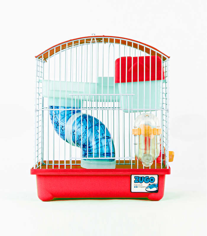 Guinea Pig Cage 1 - 22.5x17x27 - Red