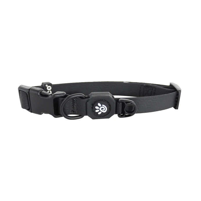 Doco Jelly Bean Dog Collar - S - Black