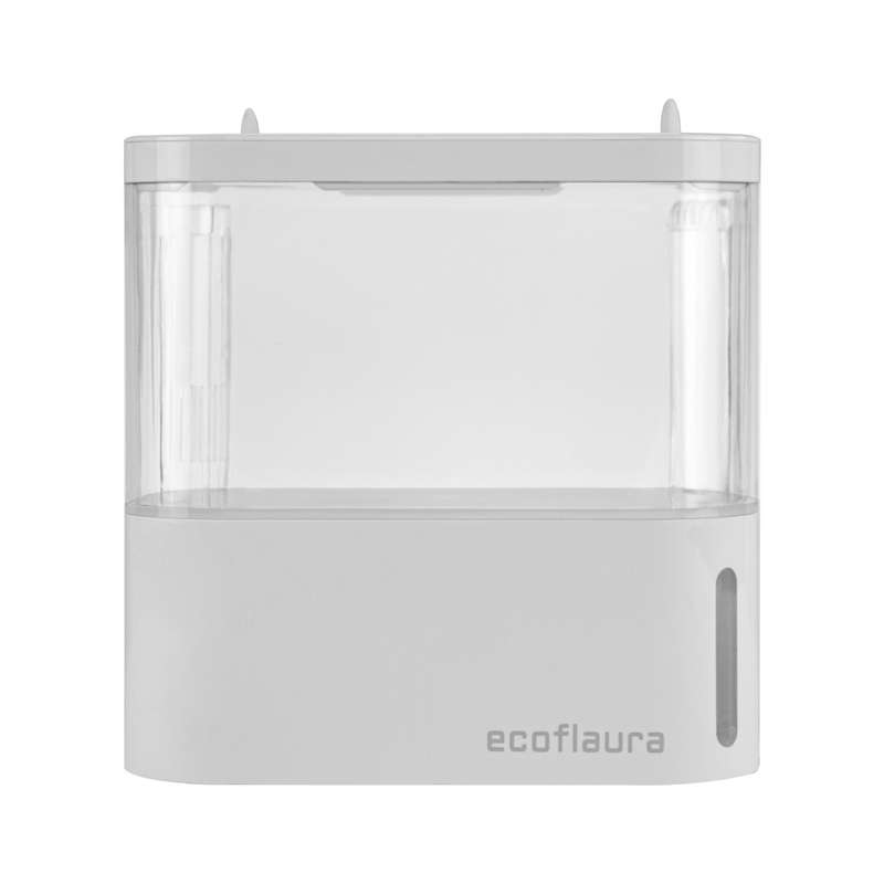 Pico EcoFlaura Fish Tank  Snow White | Modern Compact Aquarium with LED & Filtration