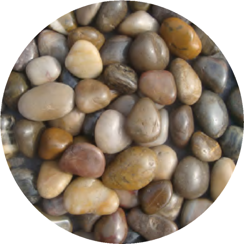 Riverbank Pebble Fish Tank Substrate Stones  0.5-1cm Natural Gravel - 1kg Bag