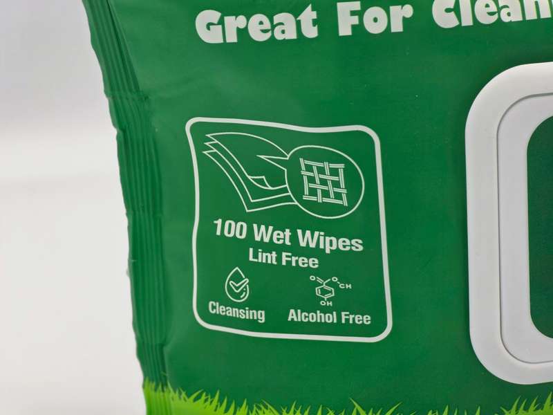 Unscented Pet Wipes  100 Pet Wipes for Paws, Face, Ears, Coats & Bums  Alcohol-Free Groomin...