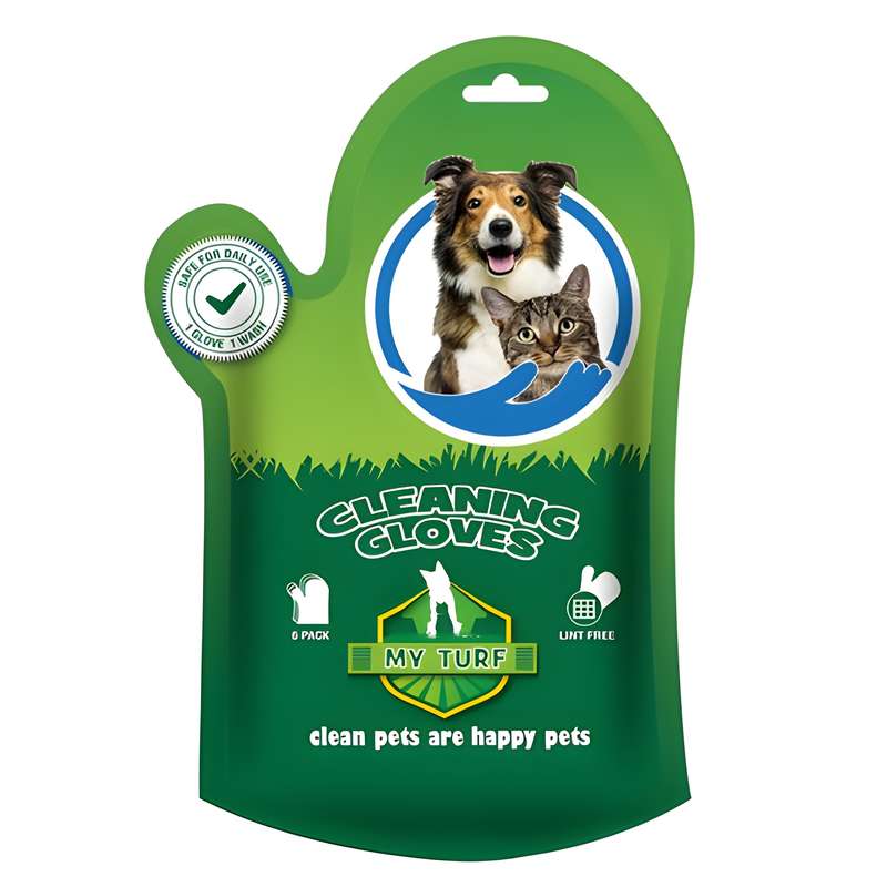 Pet Cleaning Gloves  6-Pack Grooming & Bath Mitts for Dogs & Cats  Safe for Fur, Paws & Coa...