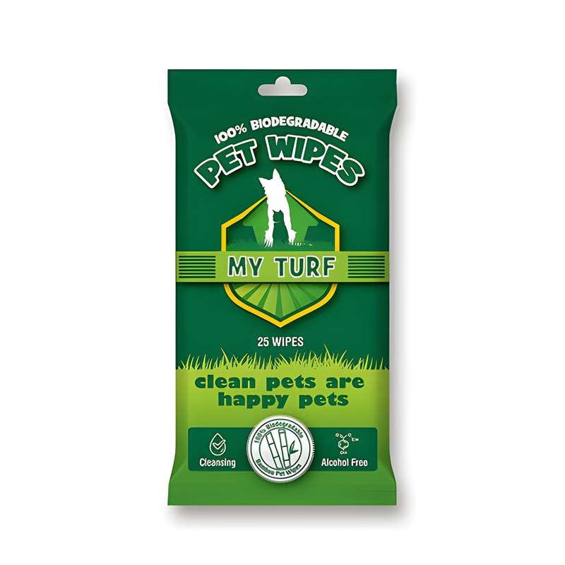 Unscented Pet Wipes  25 Pet Wipes for Paws, Face, Ears, Coats & Bums  Alcohol-Free Grooming...