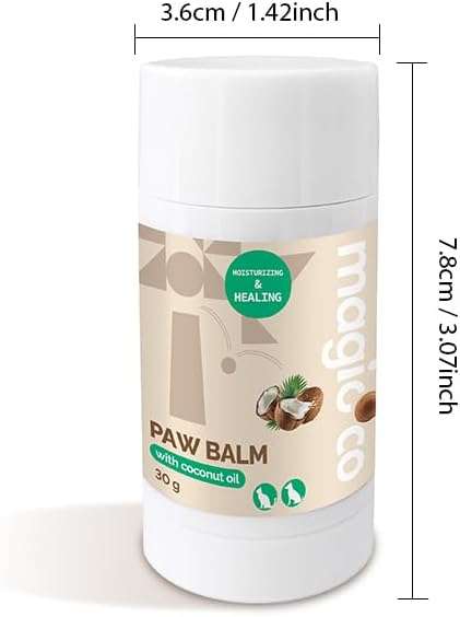 Magicoco Dog/Cat Paw Balm  30G | Magicoco | Coconut Oil-Enriched Paw & Nose Balm | Soothing, M...