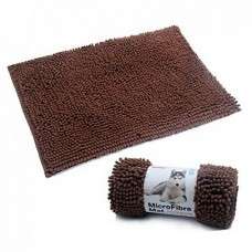 Bioline Microfibre Pet Floor Mat  Small 55×35CM | Bioline | Ultra-Absorbent Chenille Mat with...