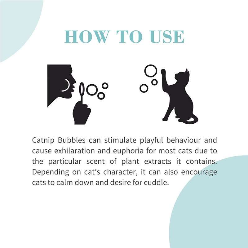 Bioline Catnip Bubbles  17G | Bioline | Interactive Play with Irresistible Catnip Scent | Fun ...