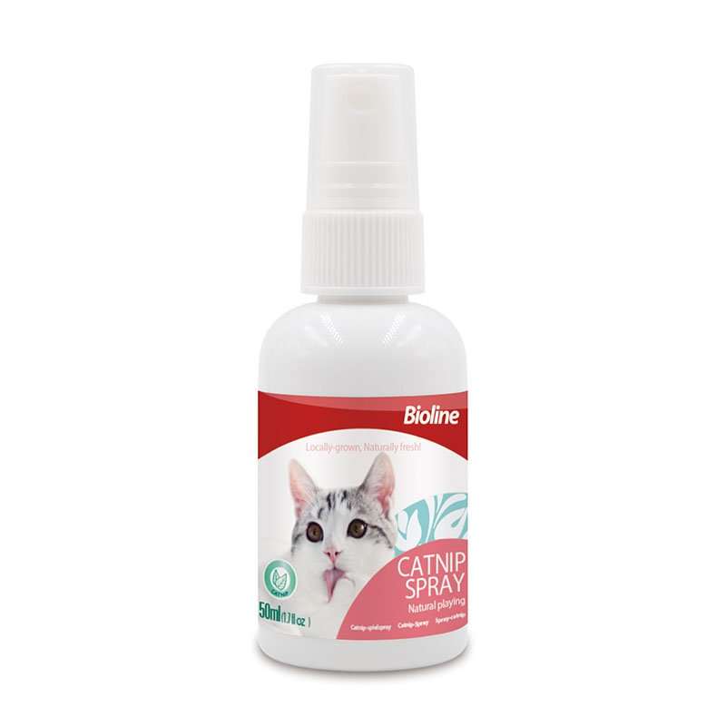 Bioline Natural Catnip Spray  50ML | Bioline | Stimulates Playful, Active Behavior | Enriches ...