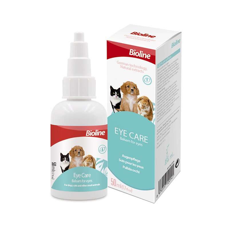 Bioline Pet Eye Drops  50ML | Bioline | Gentle Eye Cleaner | Removes Dirt, Debris & Tear Stain...