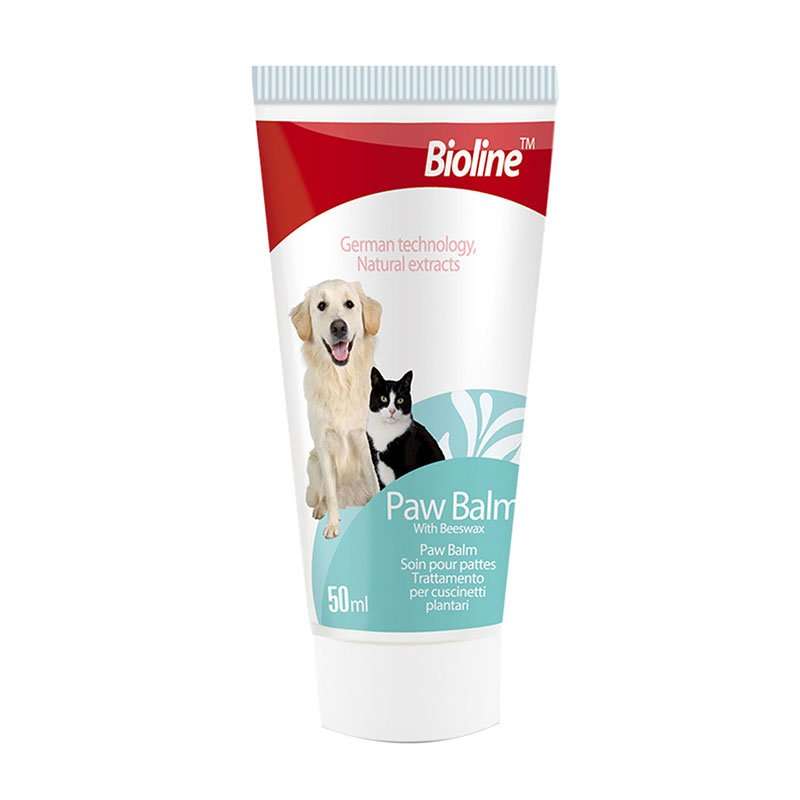 Bioline Dog/Cat Pawcare Balm Creme  50ML | Bioline | Moisturizing Balm for Dry, Rough, or Crac...