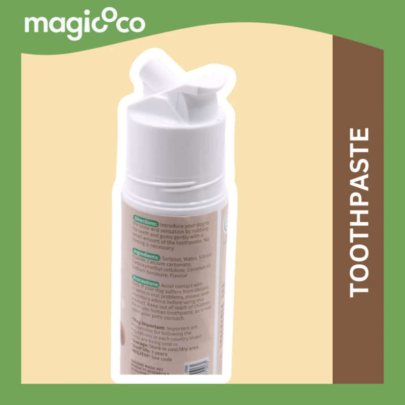 Magicoco Coconut Oil Dog & Cat Toothpaste  70G | Magicoco | Natural Coconut Oil Formula for He...