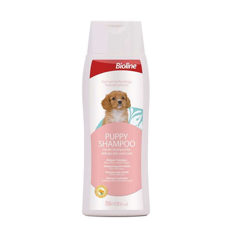 Bioline Gentle Puppy Shampoo  250ML | Bioline | pH-Balanced, Mild Formula for Sensitive Young ...