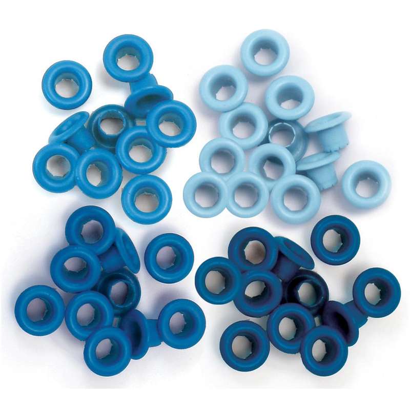 Blue Eyelets Standard 60/Pkg