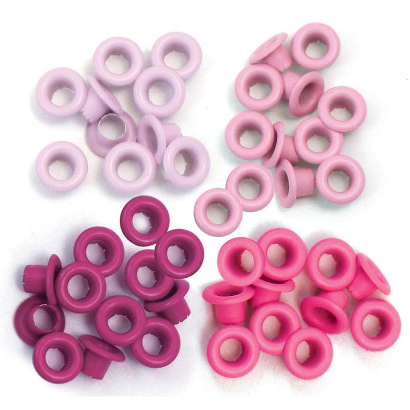 Pink Eyelets Standard 60/Pkg