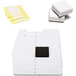 Silhouette Mint Stamp Sheets 15x15mm  2-Pkg