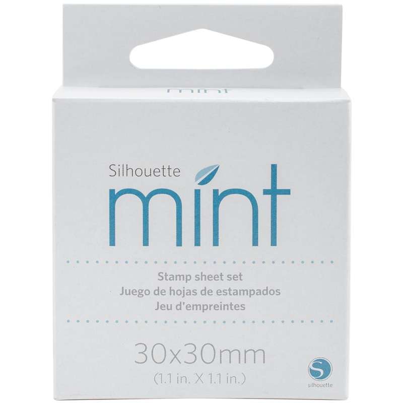 Silhouette Mint Stamp Sheets 30x30 2-Pkg