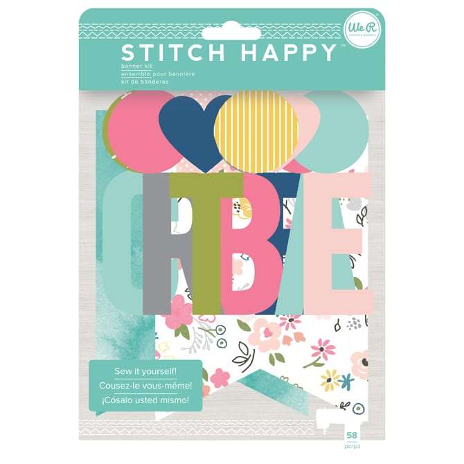 We R Stitch Happy Banner Kit 58pc