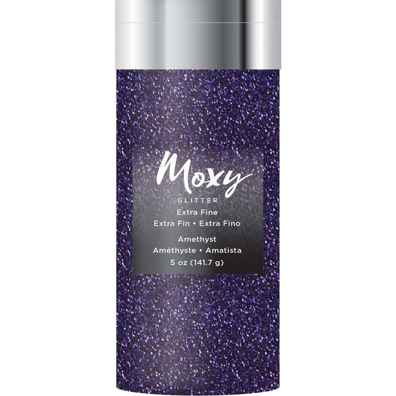 Moxy Extra Fine Glitter 5oz Amethyst
