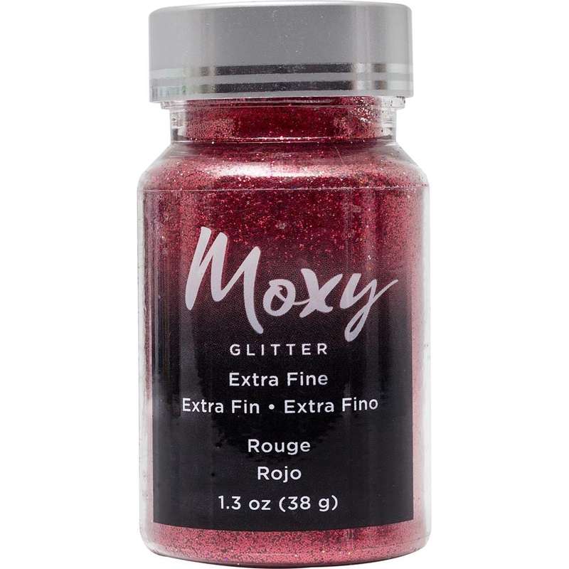 Moxy Extra Fine Glitter 1.5oz Rouge