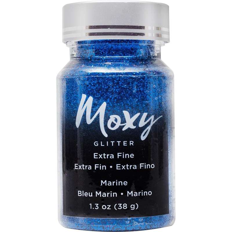 Moxy Extra Fine Glitter 1.5oz Marine