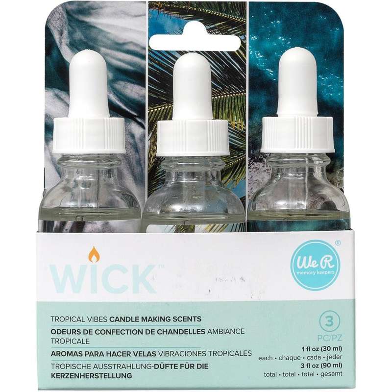We R Wick Candle Scent 30ml 3/Pkg Tropical Vibes