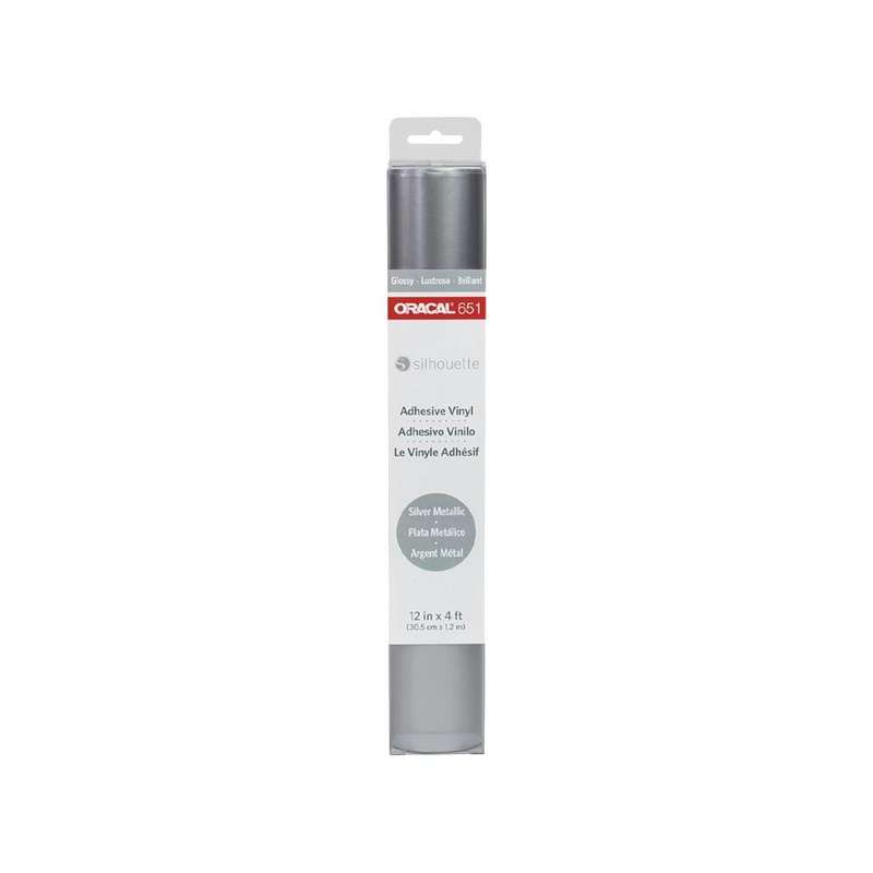 Oracal 651 Vinyl For Silhouette Silver