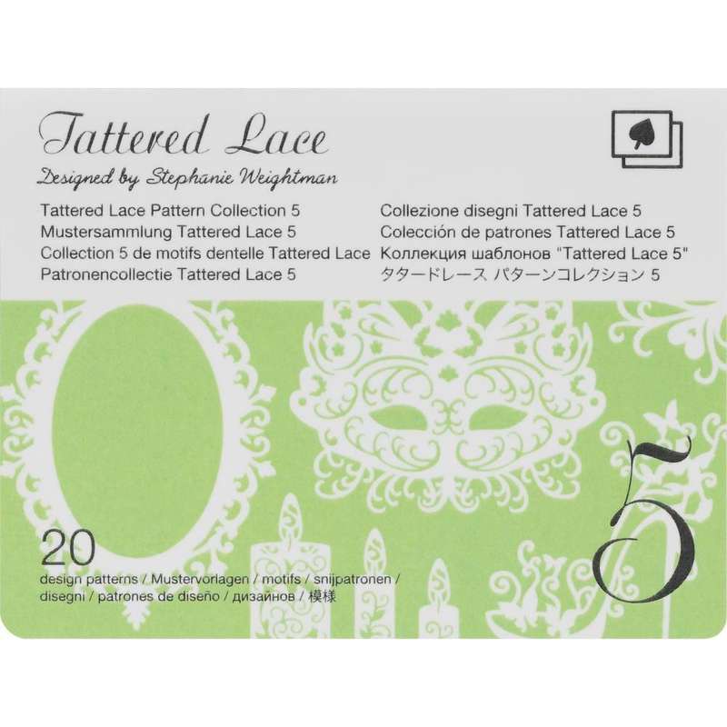 Brother ScanNCut SDX125 Tattered Lace Pattern Collection 5