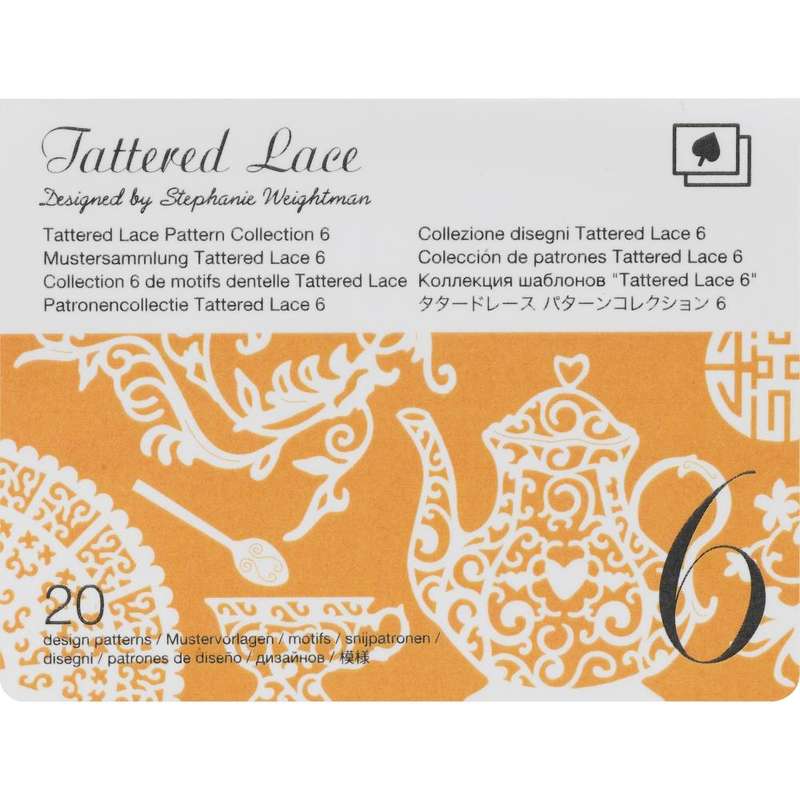 Brother ScanNCut SDX125 Tattered Lace Pattern Collection 6