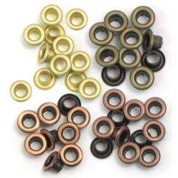 We R Eyelets Standard 60/Pkg Warm Metal