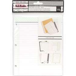Vicki Boutin Mixed Media Junque Journal Refills 12/Pkg All The Good Things, 4 Designs/3 Each