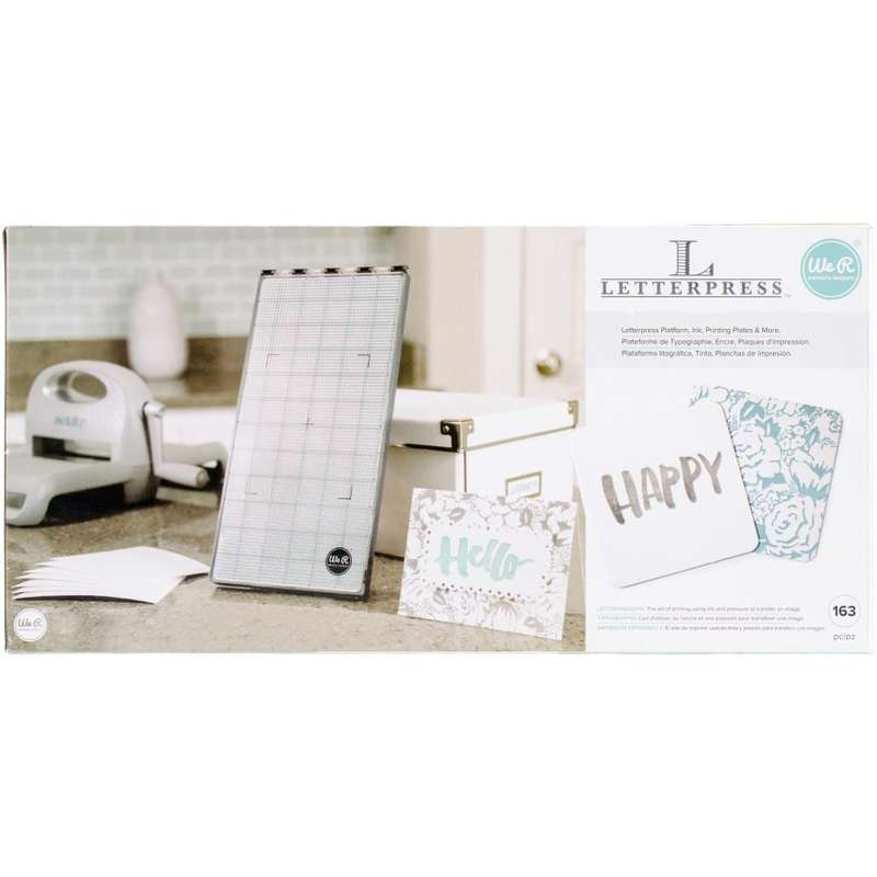 We R Memory Keepers Letterpress Starter Kit