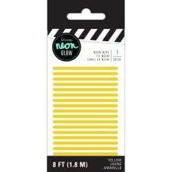 Heidi Swapp Neon Glow Wire 8' Yellow
